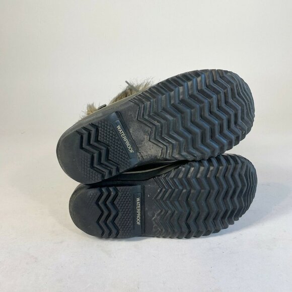 Sorel Women Joan of Artic Winter Snow Boots Gray Size 6 Waterproof Suede Fux Fur - Picture 12 of 12